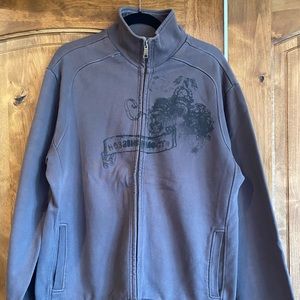 Zip up Guess sweatshirt